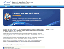 Tablet Screenshot of macdatarecoveryfreeware.com